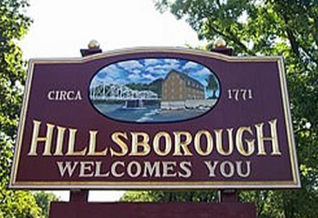 Hillsborough Welcomes You sign